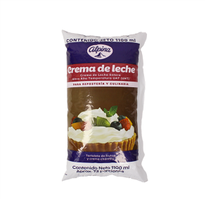 Crema de leche Alpina
