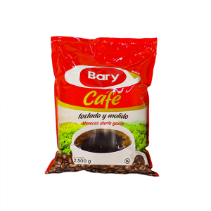 Caf&eacute; tostado y molido Bary