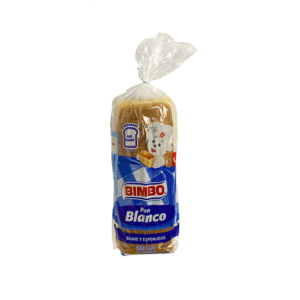 Pan blanco tajado Bimbo