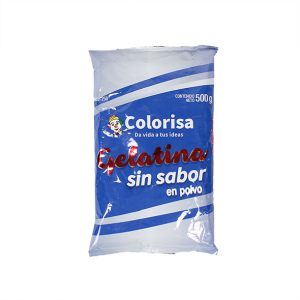 Gelatina sin sabor en polvo Colorisa