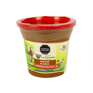 Manjar blanco variedad milhoja La carreta