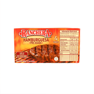 Embutido hamburguesa ranchera