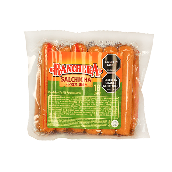 Embutido salchicha ranchera